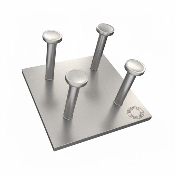 Steel Plate Embed 10" x 10" x 1/2"