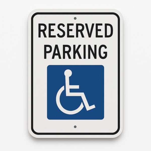 Rectangular 12"x18" Parking Sign