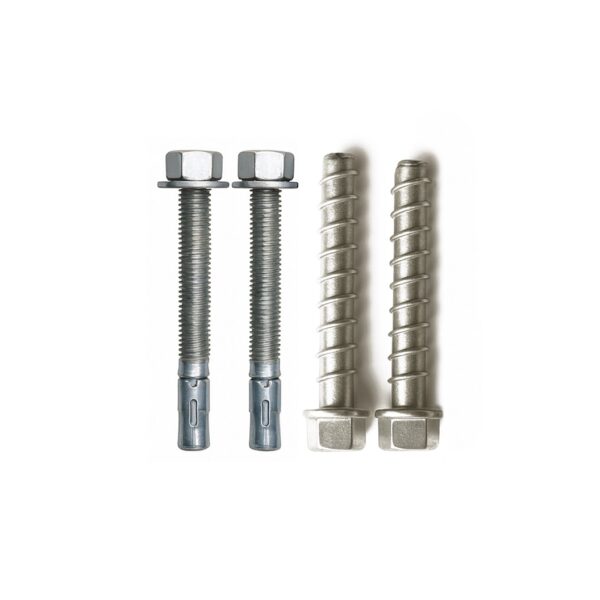 Concrete Screw Anchors 5/8" (4 Pack)